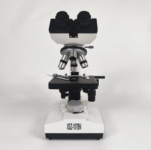 Microscope biologique trinoculaire <span class=keywords><strong>XSZ</strong></span>-<span class=keywords><strong>107BN</strong></span>, tête binoculaire, système optique composé, inspection de laboratoire, éclairage LED halogène - Product Image 4