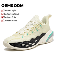 Chaussures de basketball d'extérieur personnalisées en usine, résistantes à l'usure, avec maintien de la cheville, pour la marche quotidienne et le basketball