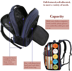 <span class=keywords><strong>Sac</strong></span> à dos de voyage en polyester grande capacité 28/36L, résistant à l'eau, antivol, intelligent, pour l'école, l'université et l'<span class=keywords><strong>ordinateur</strong></span> portable – Vente chaude - Product Image 2