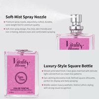 Grosir Parfum Mini Mewah 30ml untuk Wanita dengan Aroma Bunga Arab, Buah, Ceri, Vanila, Portabel untuk Perjalanan