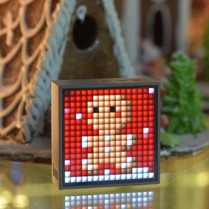 Divoom EVO Bluetooth Speaker Mini Pixel Clock With Backlight Tabletop Desktop Alarm - Product Image 1