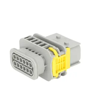 2-1564414-1 Tyco new energy connettore impermeabile per veicoli cablaggio guaina connettore a guscio in plastica a 12 fori