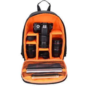 TL020 Factory wholesale waterproof outdoor professional nylon camera equipment bag backpack heavy duty camera bagpack
