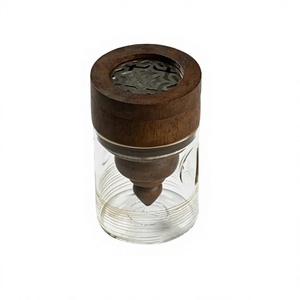 Quemador de Incienso de Madera de Sheesham de Lujo Royal Oasis con Base de Acrílico, Mubkhar Árabe Tradicional para Decoración de Eid - Product Image 1