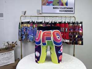 L & J ODM Cuecas personnalisés sous-vêtements de luxe pour hommes Boxer Shorts Sexy hommes grande taille solide bref sous-vêtements boxeurs - Product Image 5