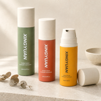 Bouteilles à pompe à mousse cosmétique vides XINGYUAN, personnalisées, 120 ml, 150 ml, pour nettoyant visage, soin de la peau, bouteille en plastique pour savon moussant