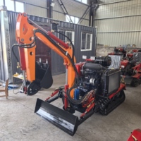 Tracteur de jardin rotatif autoporté, mini-tracteur agricole, équipement de culture avec excavatrice – Fournisseur d'usine