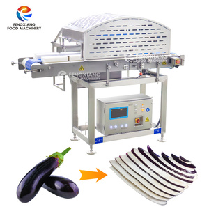 Machine de découpe et de tranchage horizontale automatique pour légumes, melons, <span class=keywords><strong>courgettes</strong></span>, <span class=keywords><strong>aubergines</strong></span> et zucchinis - Product Image 1