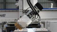 Fresadora CNC de 4 Ejes con Cabezal Oscilante de 1300*2500mm para Tallado de Madera en 3D, Máquina de Fresado para Fabricación de Puertas de Gabinetes y Muebles