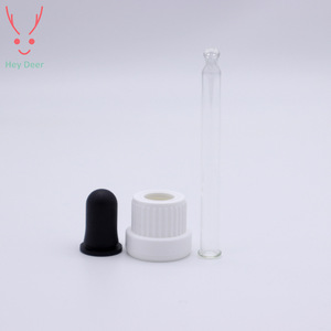 Deer <b>Dropper</b> Ring Plastic Middle Ring 18-Tooth White For Essential Oil <b>Bottle</b> Cap Cosmetic Use - Product Image 3