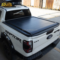 Couverture de benne de camionnette en aluminium à verrouillage dissimulé, couverture de benne rétractable rigide, couverture à enroulement pour Toyota Hilux Revo Rocoo Vigo Travo