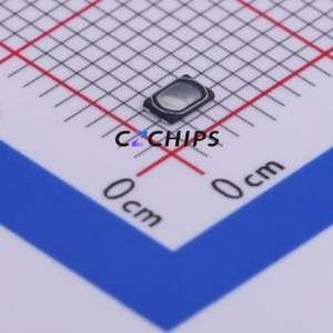 1TS028B-1600-0450-CT Tactile Switch SMD,1.9x2.8mm Switch Single Pole Single Throw Oval Button 1.6N Vertical Mount - Product Image 1