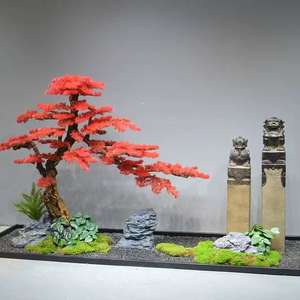 การออกแบบภูมิทัศน์ต้นสนเทียม, ต้นไซเปรสหน้าผาสีแดงขนาดใหญ่ต้อนรับแขก สำนักงาน <span class=keywords><strong>โรงแรม</strong></span> การออกแบบภูมิทัศน์หน้าต่าง - Product Image 3