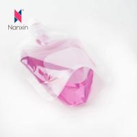 Pochette biodégradable personnalisée à bec verseur recharge de gel sac d'emballage à presser pour aliments sacs en plastique liquide