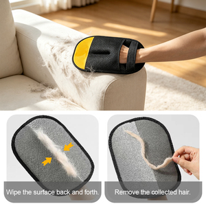 New Design Dog Cat <b>Gloves</b> Pet Grooming Removal <b>Fur</b> <b>Gloves</b> Hair Remover for Dogs - Product Image 5