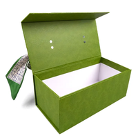 Boîte cadeau personnalisée avec poignée, valise en carton, série de boîtes cadeaux en papier, emballage avec logo imprimé