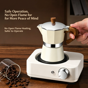 Kingze Personnalisé Café Thé Espresso Fournitures Petits Poêles Mini <span class=keywords><strong>Réchaud</strong></span> à Café Portable <span class=keywords><strong>Réchaud</strong></span> <span class=keywords><strong>de</strong></span> Cuisine <span class=keywords><strong>Électrique</strong></span> <span class=keywords><strong>de</strong></span> Bureau - Product Image 3