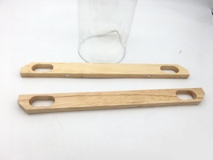 Rectangular Wood Chip Long Shape Wood Hand Wooden Tote Bag Handle Fancy Bag Handle Handmade Bag Handle - Product Image 6