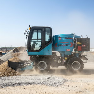 Truk <span class=keywords><strong>Mixer</strong></span> Beton Mulut Datar Bergerak, Truk <span class=keywords><strong>Mixer</strong></span> Mulut Datar Self-Loading, Truk <span class=keywords><strong>Mixer</strong></span> dan Pembongkar Otomatis Berkualitas Tinggi - Product Image 5