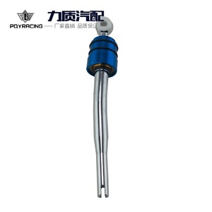 Levier de changement de vitesse mécanique Poyracing réglable en aluminium bleu pour BMW E30 E36 E39 M3 M5 Z3 325 - Product Image 2