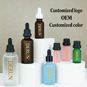 Botella de Vidrio de 15 ml con Gotero Antiderrames para Esencias Cosméticas, Perfumes y Aceites Esenciales, Botella de Viaje, Venta al Por Mayor OEM - Product Image 1