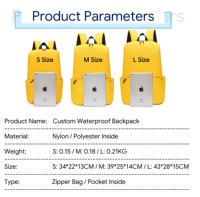 Sac à dos scolaire imperméable personnalisé avec logo pour enfants, adolescents et étudiants, sacs d'école pour garçons et filles, sac à dos scolaire avec logo, cartable