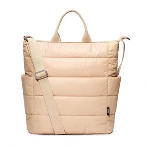 New Women Lightweight Puffy <b>Foldable</b> Tote <b>Bag</b> for <b>Beach</b> Gym Travel Shopping Work Eco Friendly Nylon Ladies Handbag - Product Image 4