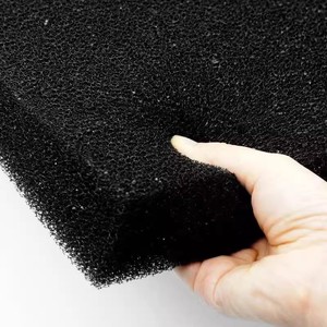 Tùy chỉnh 10-60ppi lưới Polyurethane Bộ lọc không khí bọt xốp tổ ong Điều kiện Mới than hoạt tính Bảng điều chỉnh bộ lọc - Product Image 2
