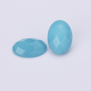 Venta caliente hermosa de forma <span class=keywords><strong>azul</strong></span> de piedras preciosas piedra suelta perlas anillo de joyería - Product Image 6