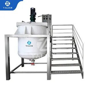 Kaliteli polipropilen Pp karıştırma tankı mikro basınçlı ürün anti-asit korozyon reaksiyonu karıştırıcı karıştırma ile su ısıtıcısı