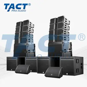 Nouveau produit pour scène de concert Subwoofer Pro Sound System Powered Line Array Speakers 15 pouces Professional for Church