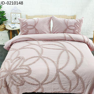 Literie 100% coton de qualité supérieure, ensemble de housse de <span class=keywords><strong>couette</strong></span> touffue de luxe en coton biologique - Product Image 2