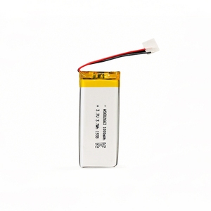 <span class=keywords><strong>3</strong></span>,7 v rechargeable lithium polymer battery 602663 1000mah Battery li-polímero with UL/KC certified - Product Image 1