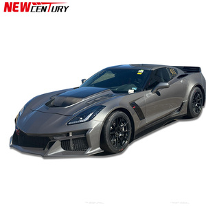 Matériel FRP de haute qualité pour l'avant, adapté à la <span class=keywords><strong>Chevrolet</strong></span> Corvette C7, style C8 ZR1 amélioré pour l'avant - Product Image 1
