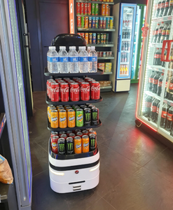 Robot de service pour <span class=keywords><strong>restaurant</strong></span>, parlant et ambulant, avec reconnaissance faciale, robot de livraison de nourriture, affichage du menu - Product Image 4