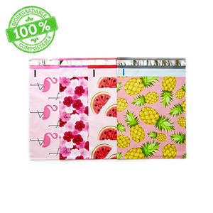 Polymailer gracias en los anuncios publicitarios de polietileno sobre el franqueo de correo bolsas de envío para cosméticos - Product Image 1