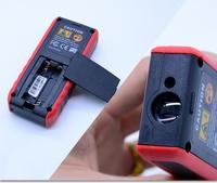 Télémètre laser numérique de précision portable, mesure de la distance, de la surface, du volume, indication d'angle, précision de 2 mm, indice de protection IP65 10x