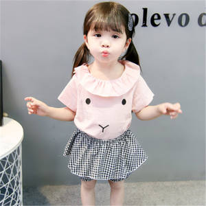 Vêtements élégants pour enfants, jupes courtes pour filles, t-shirts pour bébés et chiens, provenant de la vente en gros de vêtements - Product Image 3