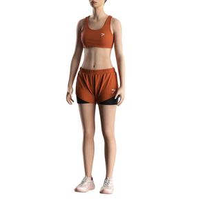 Short de course pour femme durable, short de jogging athlétique 2-en-1 - Product Image 5
