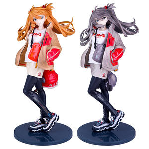 ฟิกเกอร์อนิเมะ <span class=keywords><strong>Evangelion</strong></span> ซอริว แบบใหม่ ขายส่ง ปรับแต่งได้ แอสึกะ ทำจาก PVC ขนาด 24 ซม. สวมชุดลำลองและรองเท้าผ้าใบ ถือหมวกกันน็อค - Product Image 1