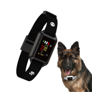 Collar de perro recargable de alta calidad, tapón inteligente para ladridos, pantalla LCD, 3 modos, función antiladridos, descarga eléctrica hecha de plástico - Product Image 1