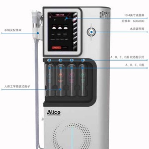 Alice Oxygen Jet Skin Management Instrument 10.4 Inch Screen A B C D Bottles Professional Beauty Salon Use - Product Image 1
