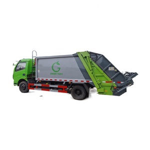 Clclw Manufacturer — <span class=keywords><strong>camion</strong></span> de ordures 50 kg, chargeur arrière comprimé, 6m3 7cbm - Product Image 1