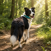 Traceur GPS Qcool pour chiens : positionnement en temps réel, suivi de trajectoire, alerte de mouvement, GLONASS, taille compacte, personnalisation du projet