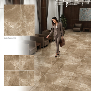 Azulejos de Porcelana Pulida y Esmaltada Ari Stone Bianco 800x800mm, Colección Piedra Blanca para Pisos de Hoteles - Product Image 3