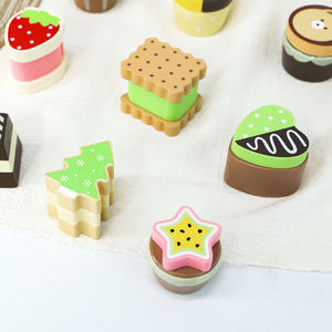 Montessori Dessert Cake Sets Pretend Play Simulation Food Board Games Apprentissage Educational Kitchen Toys for Kids Boys Girls - Product Image 4