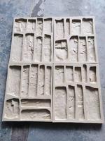 Moules en silicone à prix d'usine pour carreaux de ciment d'intérieur et décoration murale