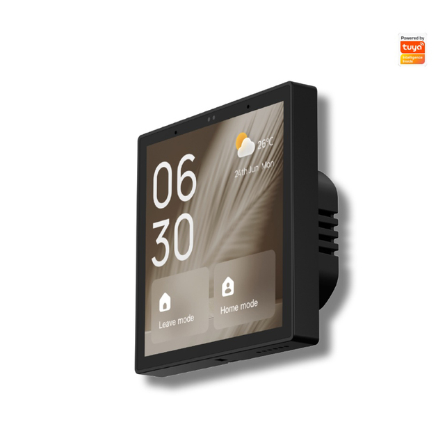 Tuya Smart Home Control Panel 4inch Touch Screen Compatible with Thousands of Devices Control Home Devices and Scenes