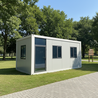Maison préfabriquée de luxe portable très demandée, conteneur respirant de 20 ou 40 pieds, 1 à 4 chambres, pour mini-maison ou appartement