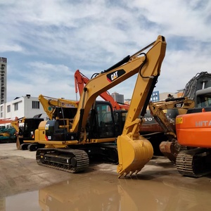 Excavadora de cadenas Caterpillar CAT312D usada en buen estado, maquinaria de ingeniería fabricada en Japón, excavadora grande. - Product Image 1